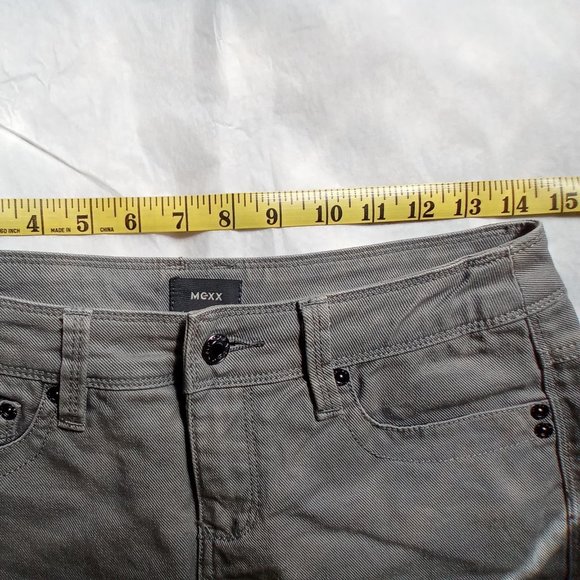 Mexx Grey Denim Mini Skirt, Size S - Picture 7 of 8